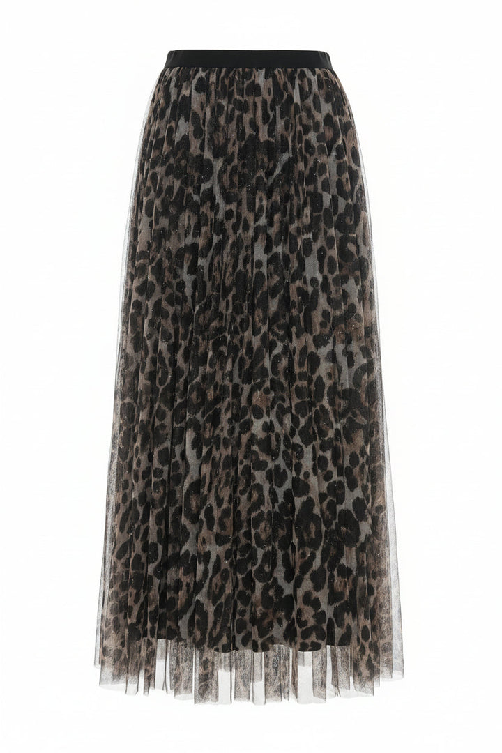 Leapord Tulle skirt (one size 8- 18)